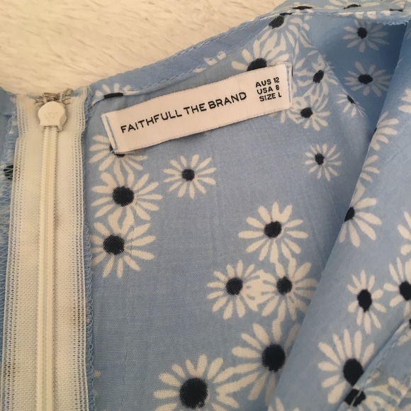 REVOLVE Faitfull the Brand Floral Dress size 8 - Picture 3 of 10